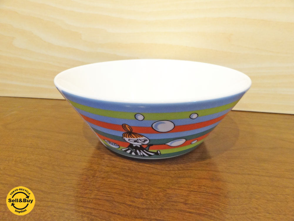 アラビア ARABIA フィンランド ソープバブル Soap Bubble ムーミン ミィ ボウル 2011年 サマー 夏限定 トーベ・ヤンソン Tove Janson 北欧 新品未使用 箱付 新着商品 買い取りしました！