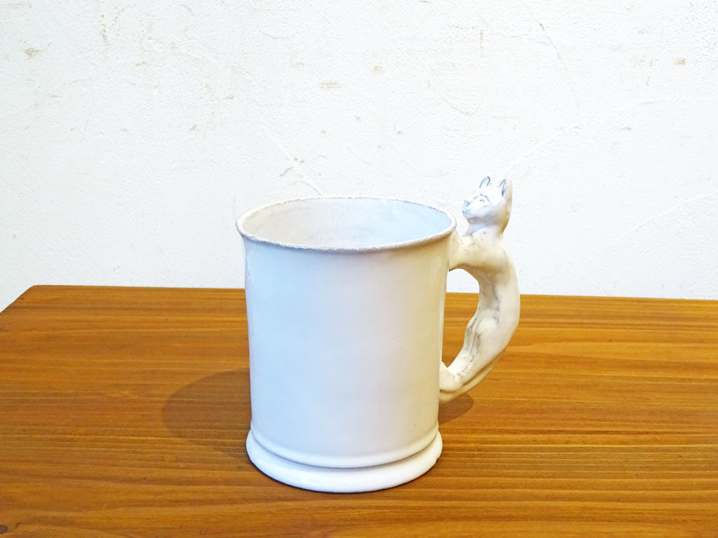 アスティエ・ド・ヴィラット ASTIER de VILLATTE セツココレクション Setsuko Collection マグカップ 猫ハンドル H.P.FRANCE 下北沢店 中古品 買い取りしました。