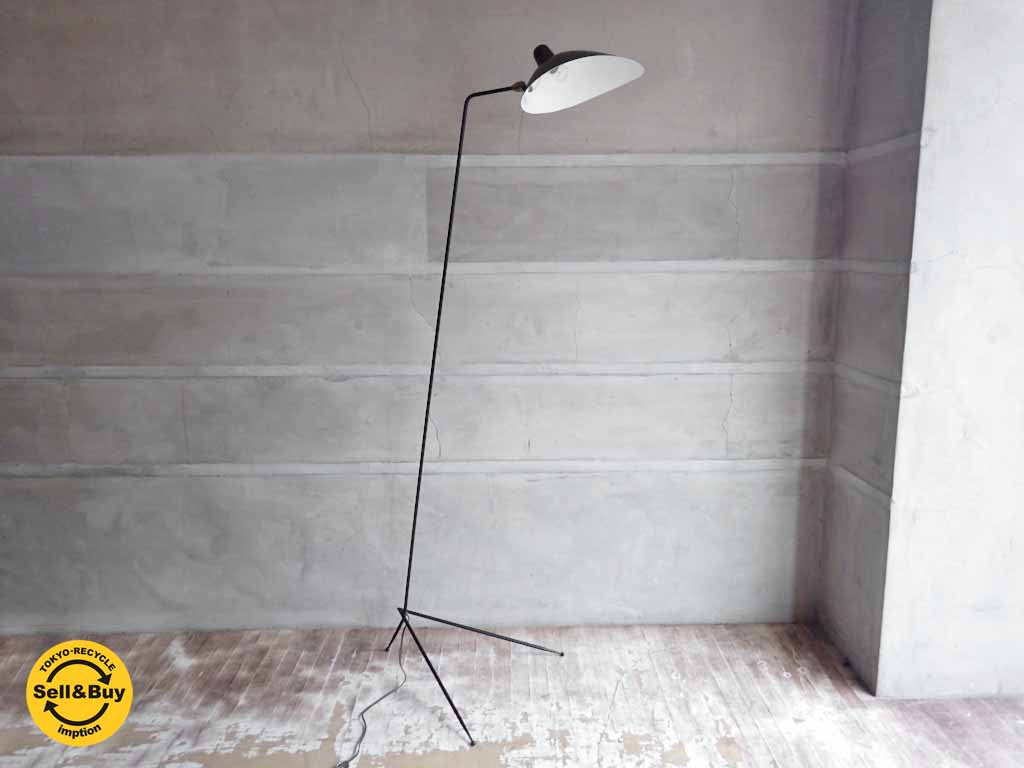 イデー IDEE ランパデール アン ルミエール LAMPADAIRE 1 LUMIERE セルジュ ムーユ Serge Mouille デザイン 1灯タイプ ブラック 　中古品 買い取りしました。学芸大学店 出張買取もお任せ下さい。