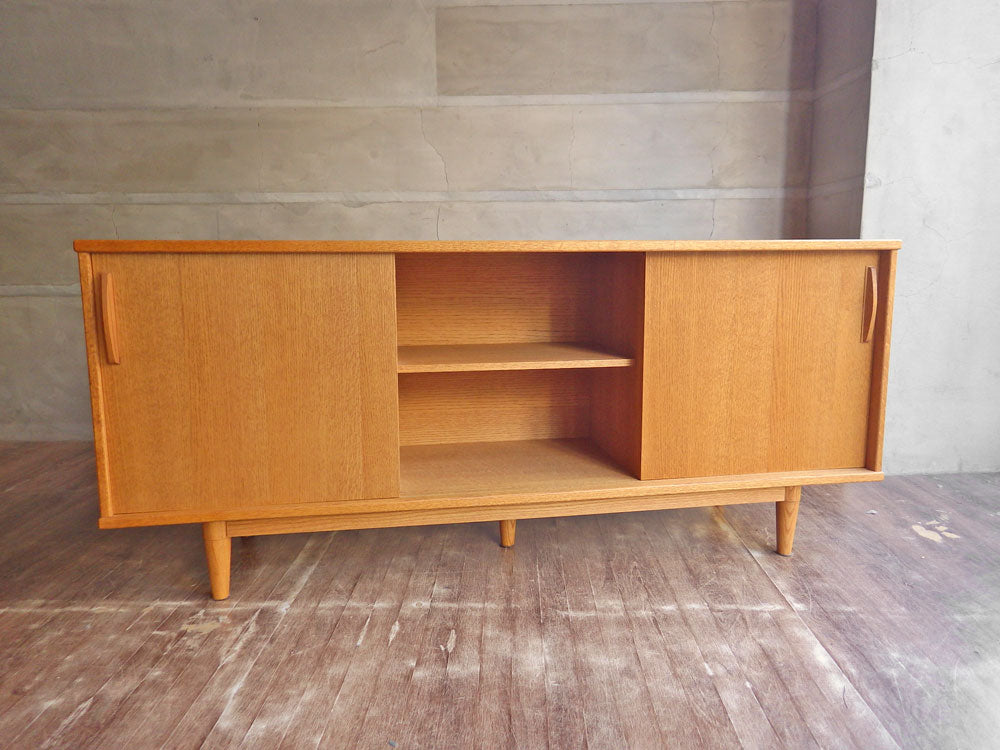 モモナチュラル Momo Natural ベント VENT サイドボード リビングボード W150cm オーク材 廃番 中古品 買い取りしました。