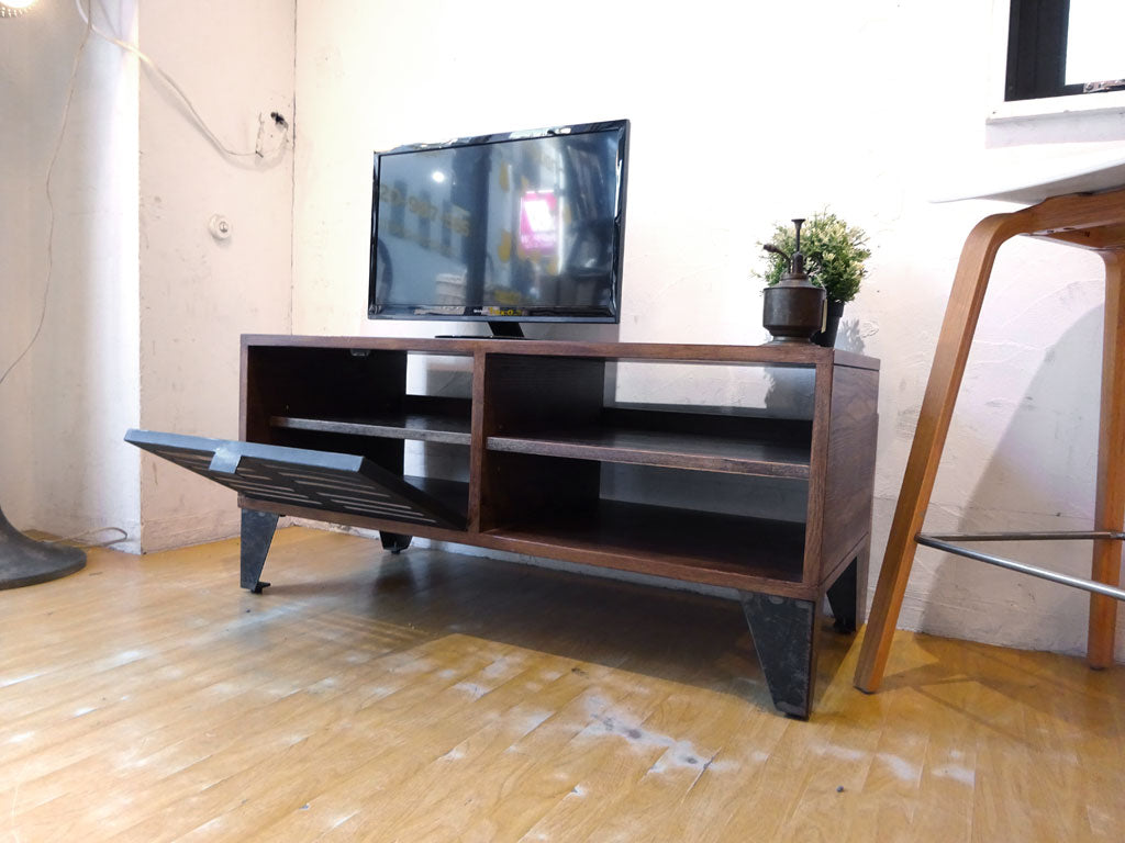 ジャーナルスタンダードファニチャー journal standard Furniture シノン CHINON TV BOARD M アッシュ材 フラップ扉 AVボード ～ ファッションのようにお洒落するホームファニチャー