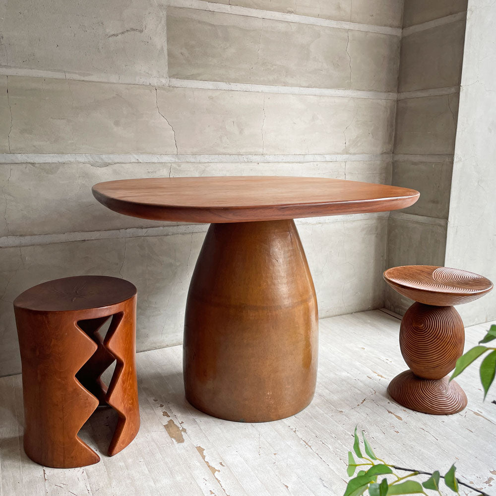 ヨーガンレール ババグーリ Jurgen Lehl Babaghuri チーク無垢材 ダイニングテーブル & スツール ～ 現代の暮らしに、自然の息吹を。 ～