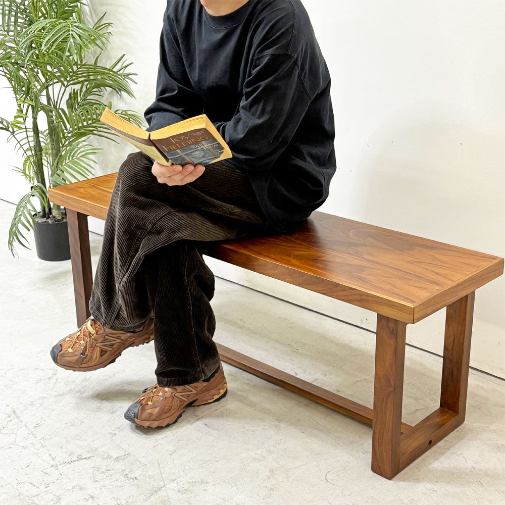 【祖師ヶ谷大蔵店】アクタス ACTUS ファイン2 FINE2 ベンチ ウォールナット材 W120cm 廃番 買取させていただきました。