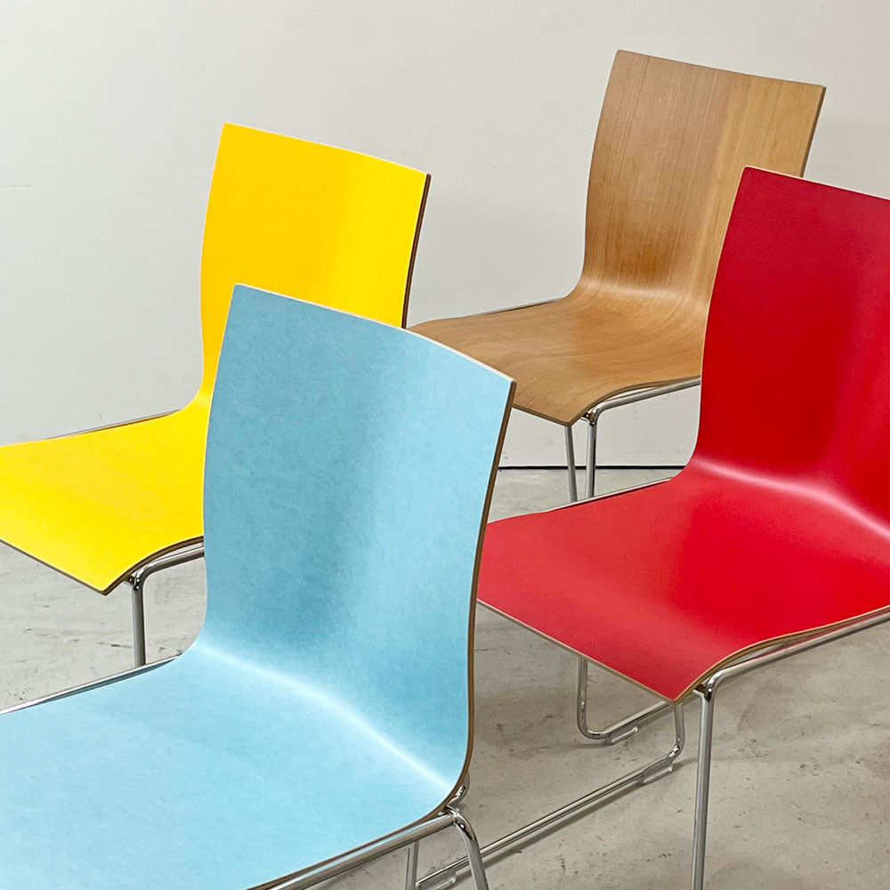 【祖師ヶ谷大蔵店】エンゲルブレヒト Engelbrechts チャリック CHAIRIK 107 ダイニングチェア スタッキング そり足 未使用品 デンマーク 買取させていただきました。