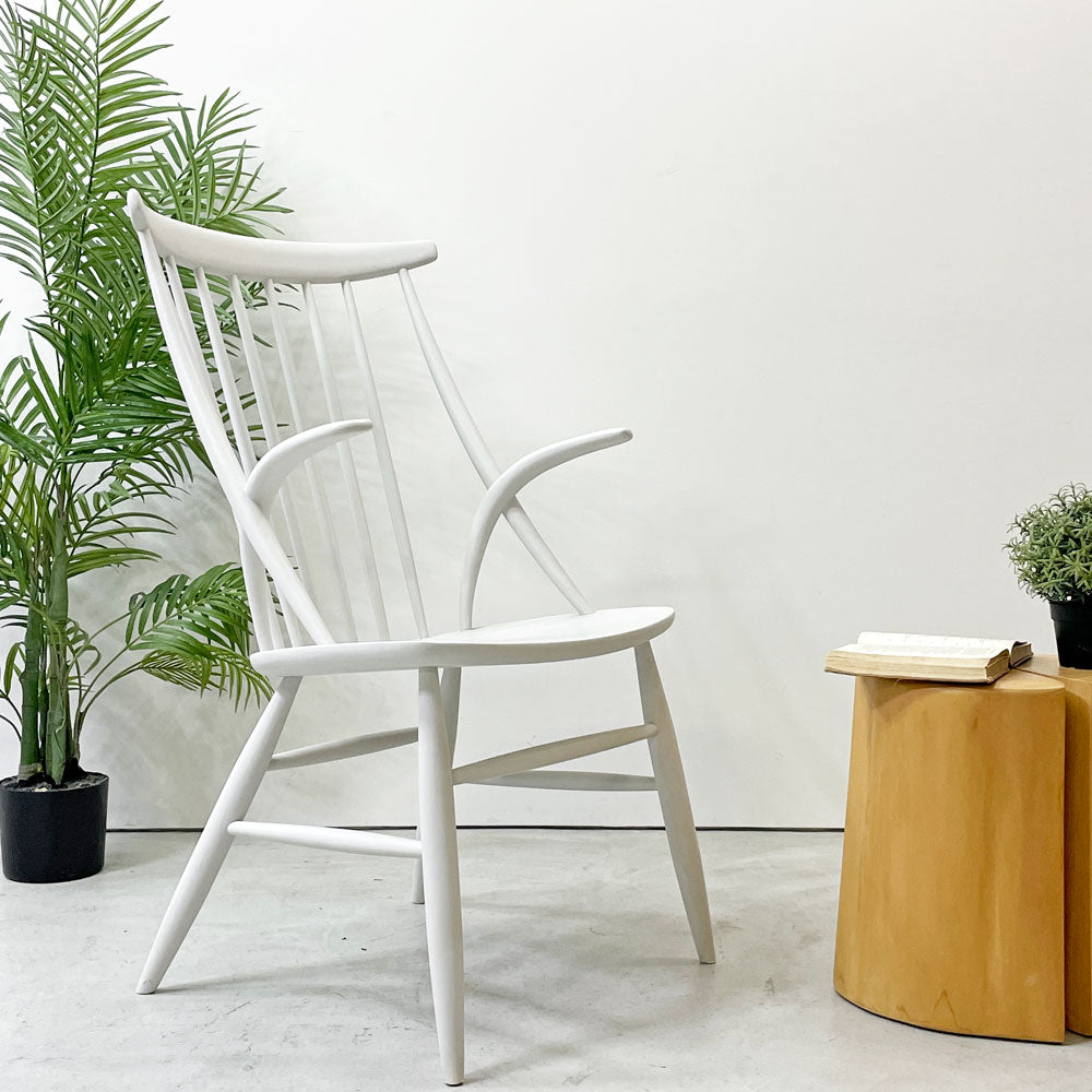 【祖師ヶ谷大蔵店】アイラーセン Eilersen IW2 CHAIR スポークバックチェア イージーチェア ホワイト ビーチ材 アイラーセン120周年 アクタス100脚限定 イルム・ヴィッケルソー 北欧 デンマーク 買取させていただきました。