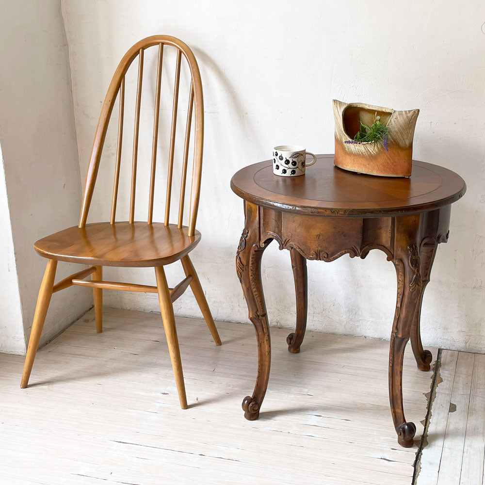 【下北沢店】ベイカーファニチャー baker furniture サイドテーブル フラワースタンド ナイトテーブル 花台 クラシックデザイン 買取させていただきました。