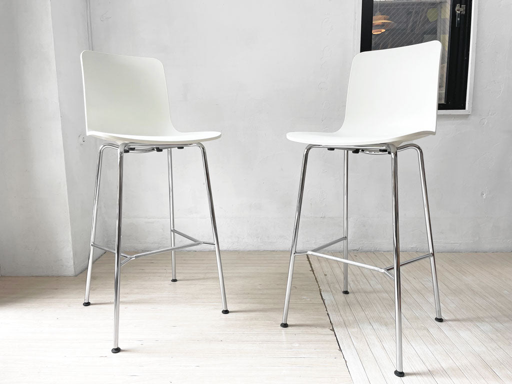 ヴィトラ Vitra ハルスツール HAL RE STOOL ミディアム ハイスツール カウンターチェア コットンホワイト RE ジャスパー・モリソン 中古品 買い取りしました。