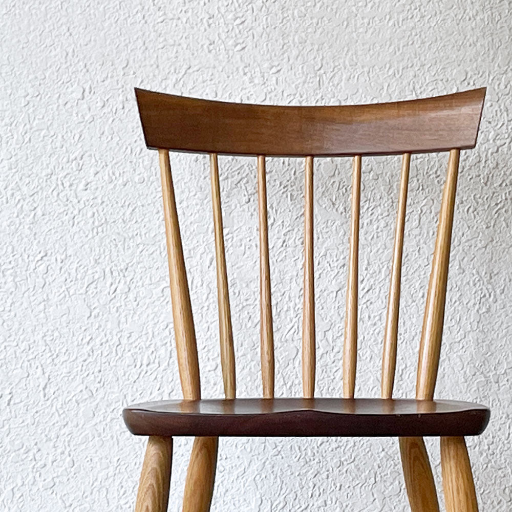 高山ウッドワークス TWW クラウィンザー KURA WINDSOR ファンバックチェア SC4K ダイニングチェア ウォールナット材×オーク材 岩倉榮利 柏木工製造　～シンプルが1番良い～