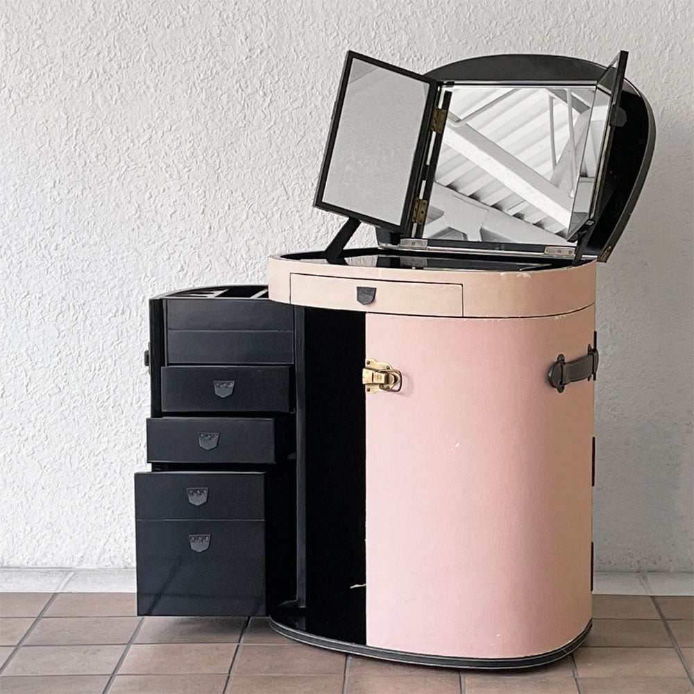  【用賀店】スターベイ STARBAY マリーガラント MARIE GALANT メイクアップトランク ローズウッド 鏡台 ドレッサー ピンク フランス 別注 希少 買取させていただきました。