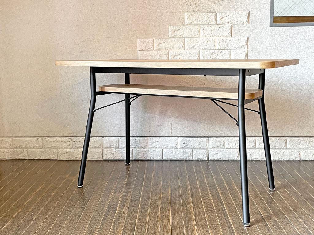 マッシュ MASH ミルド mild ダイニングテーブル 幅110cm メラミントップ スチール MLD-DT110 カフェテーブル インダストリアルデザイン 中古品  買い取りしました。