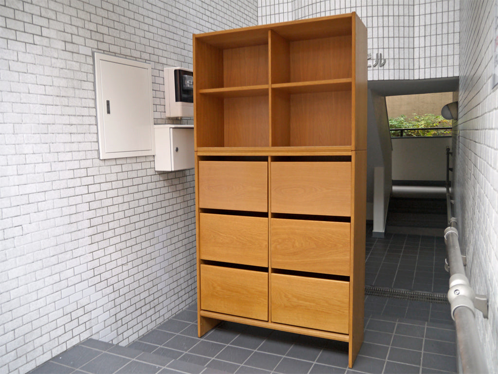 ソボーモブラー Soborg mobler SM-70 オーク材 2列5段 ファイリングドロワーシェルフ ボーエ・モーエンセン Borge Mogensen 北欧 デンマーク 　中古品 買い取りしました。