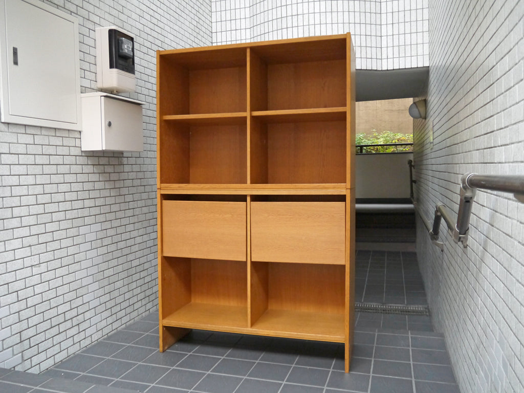 ソボーモブラー Soborg mobler SM-70 オーク材 2列4段 ファイリングドロワーシェルフ ボーエ・モーエンセン Borge Mogensen 北欧 デンマーク 　中古品 買い取りしました。