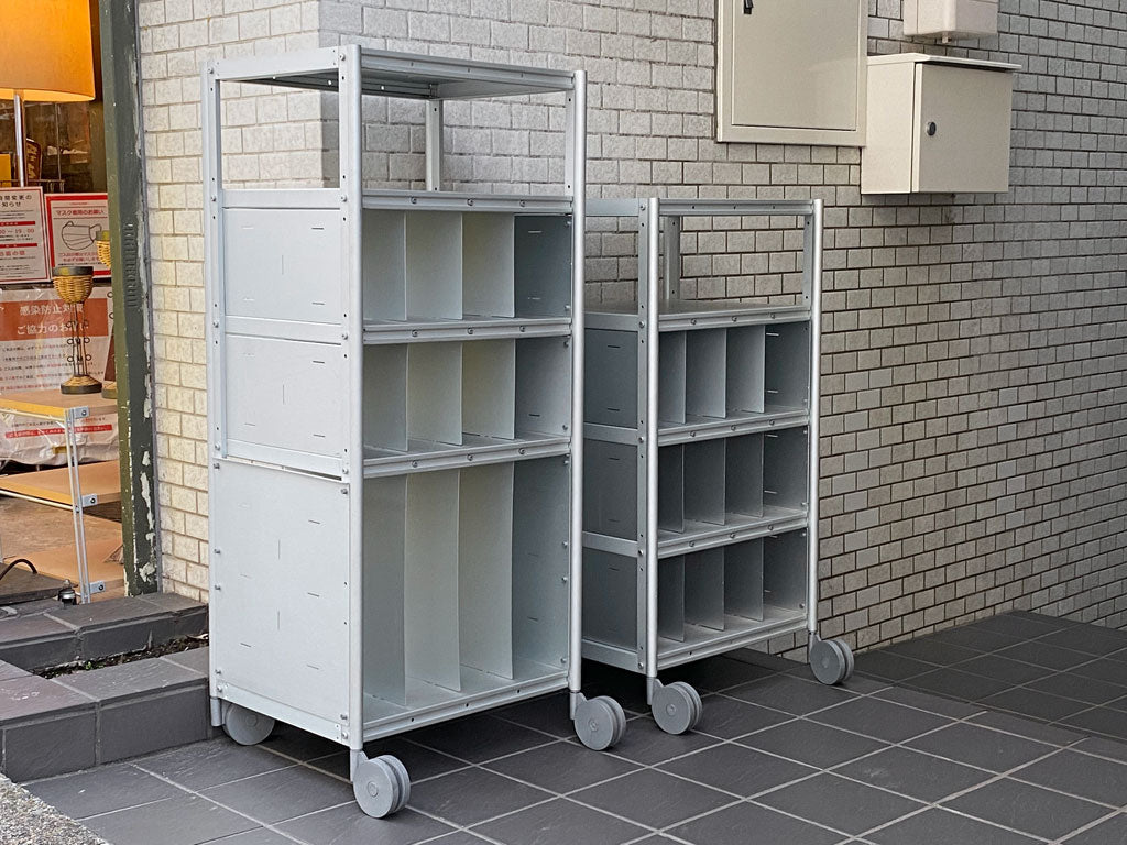 マジス MAGIS RACK A.T. アルミナム トローリーシェルフ マルク・ベルティエ ラック イタリア モダン 中古品 買い取りしました。