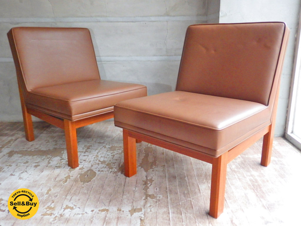 天童木工 TENDO ラウンジ チェア ソファ ビンテージ チーク材 フレーム 応接 　中古品 買い取りしました。学芸大学店 出張買取もお任せ下さい。