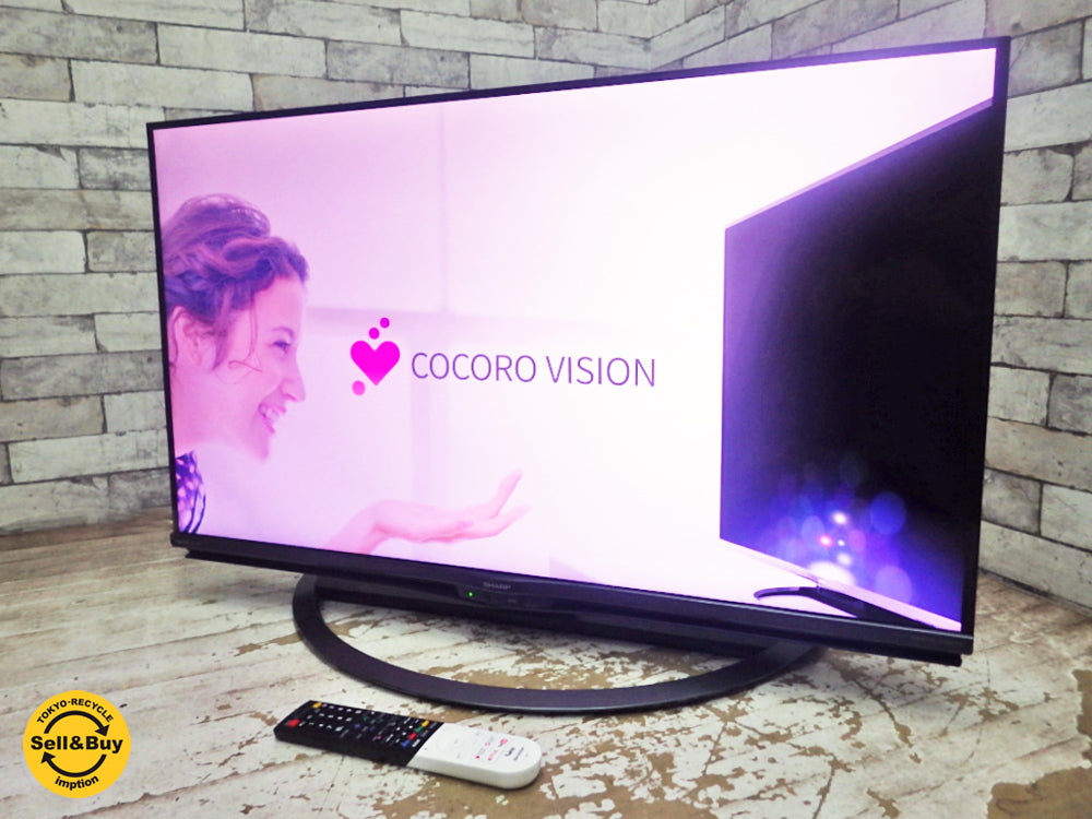 シャープ SHARP アクオス AQUOS 液晶テレビ 4T-C40AJ1 40インチ 4K対応 2018年製 中古品 買い取りしました。