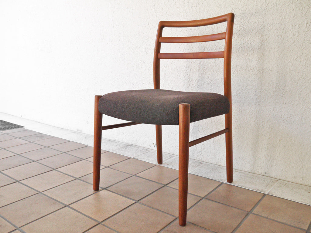 青林製作所 Aobayashi Seisakujo ダイニングチェア サイドチェア チーク無垢材 ラダーバック ジャパンビンテージ 中古品 買い取りしました。