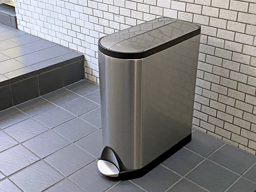 シンプルヒューマン simplehuman バタフライダストボックス エアダンパー開閉式 30リットル 　中古品 買い取りしました。