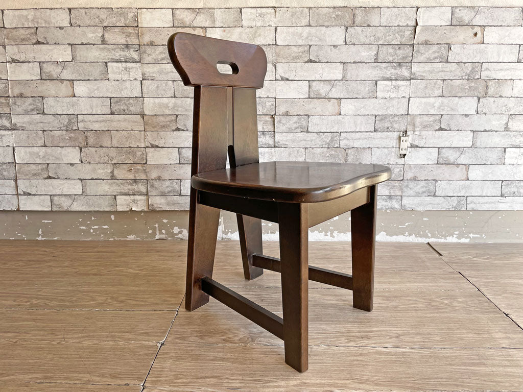 カリモク karimoku ルスティック RUSTIC ダイニングチェア ダークブラウン ダッチカントリースタイル 廃盤 中古品 買い取りしました。