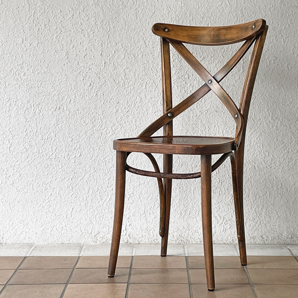  【用賀店】トン TON クロスバック ベントウッドチェア CrossBack Bentwood chair ダイニングチェア 曲木椅子 ビーチ材 チェコ製 買取させていただきました。