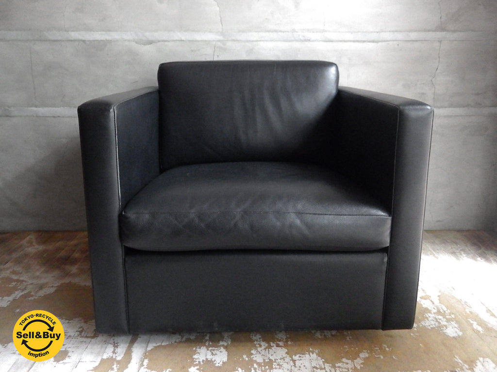 ノル Knoll チャールズフィスターコレクション Charles Pfister Collection 1051アームチェア 1Pソファ レザー 中古品 買い取りしました。