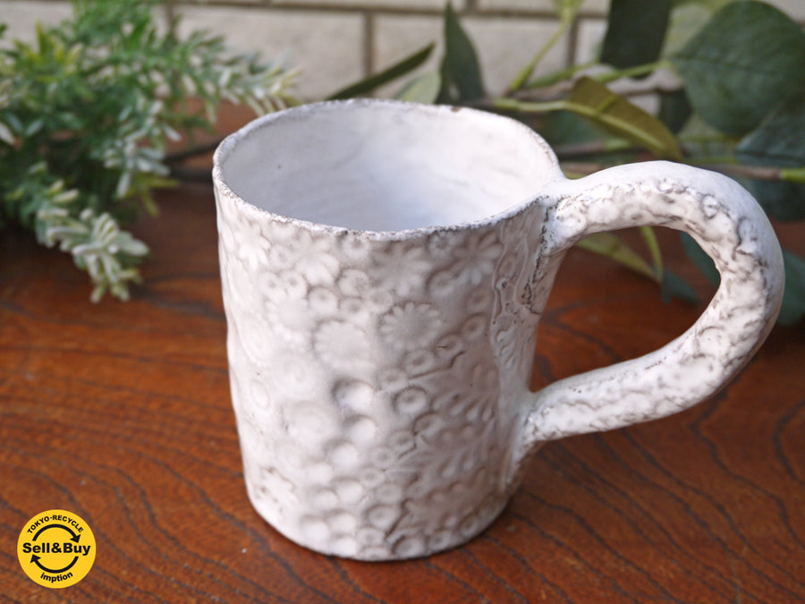 アスティエ・ド・ヴィラット ASTIER de VILLATTE ナタリー マグカップ ボーダー柄 ナタリーレテ　中古品 買い取りしました！ 自由が丘店 出張買取もお任せください。