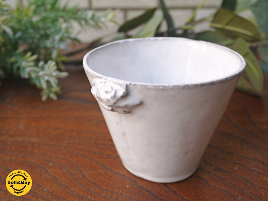 ジべ アドゥヴェ JB AdeV アスティエ・ド・ヴィラット ASTIER de VILLATTE ローズデクーペプチゴブレット　中古品 買い取りしました！ 自由が丘店 出張買取もお任せください。