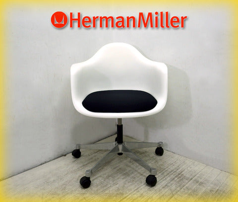 廃番希少！ C&R.Eames / イームズ vitra. / ヴィトラ × HermanMiller / ハーマンミラー 『 アームシェルチェア （ 昇降機能付きコントラクトベースキャスタータイプ / PACC ） 』 入荷！！