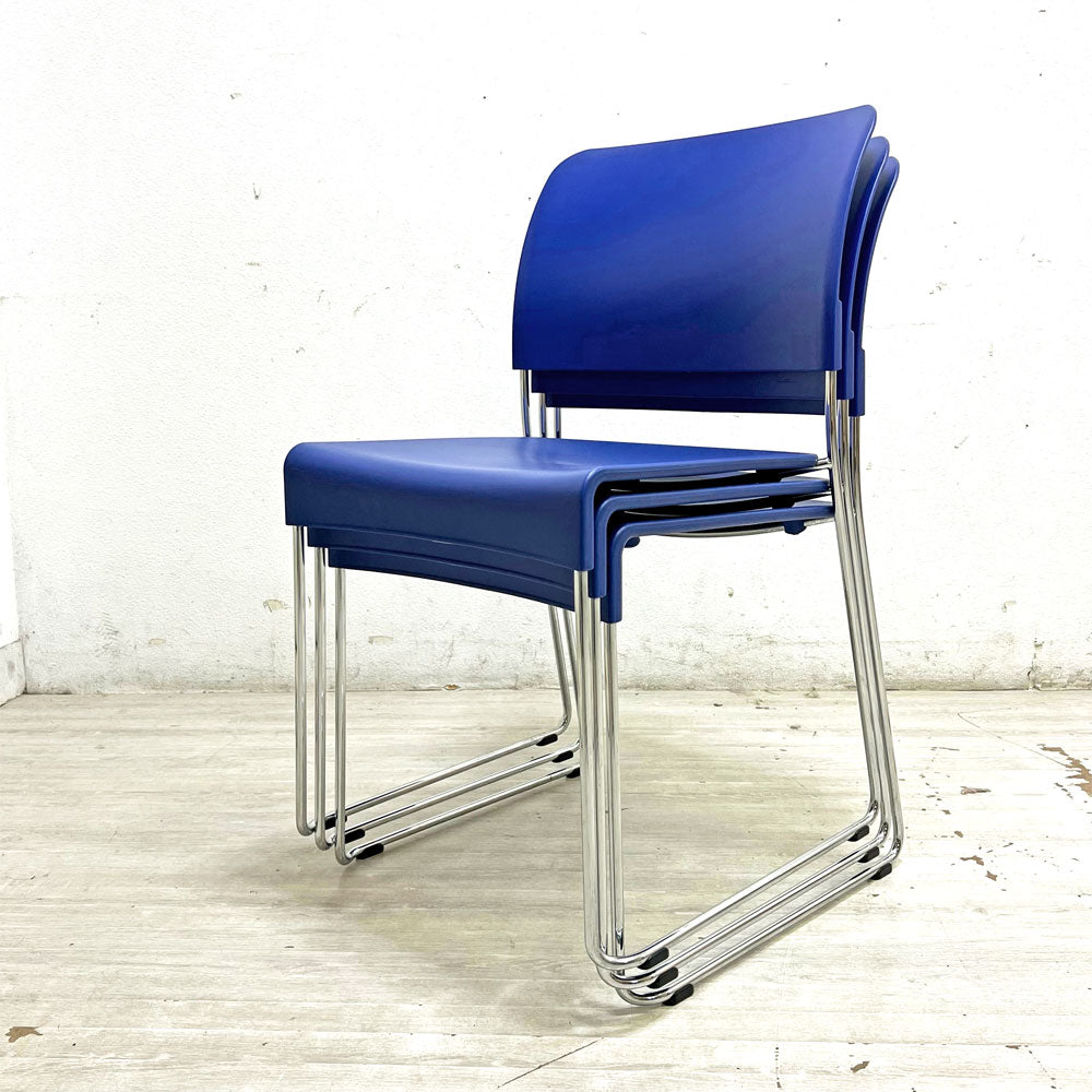 【祖師ヶ谷大蔵店】 ヴィトラ Vitra シムチェア Sim chair スタッキングチェア ジャスパーモリソン 3脚 買取させていただきました。