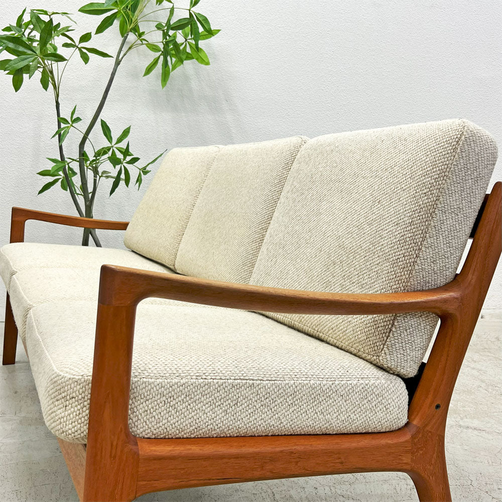 カド CADO Model166 セネター Senator 3Pソファ チーク材 無垢材 オーレ・ヴァンシャー Ole Wanscher 北欧家具～ 空間に深みを与える、極上のヴィンテージソファ～