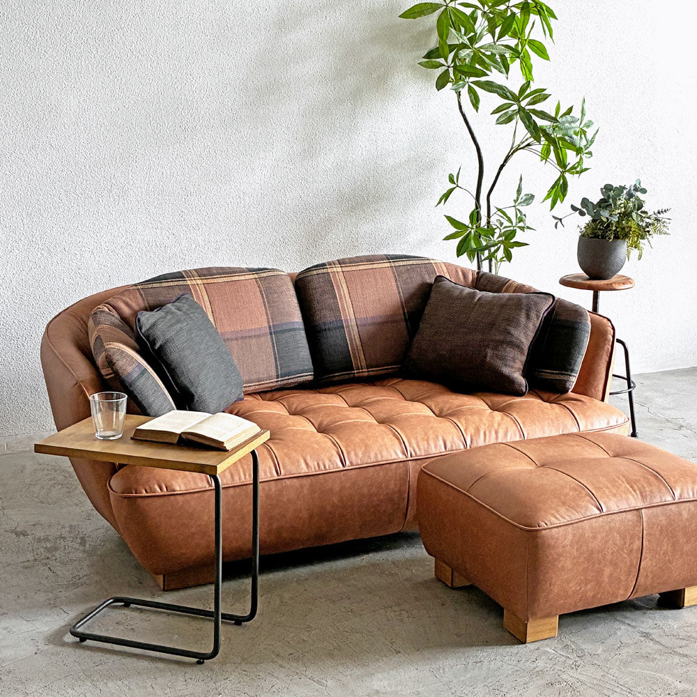 クラッシュゲート CRASH GATE タブレザーワークス tabu Leather Works オピアム OPIUM リサイクルレザー 2.5シーターソファ ＆ オットマン ～ ビンテージの風合いをまとう名作～