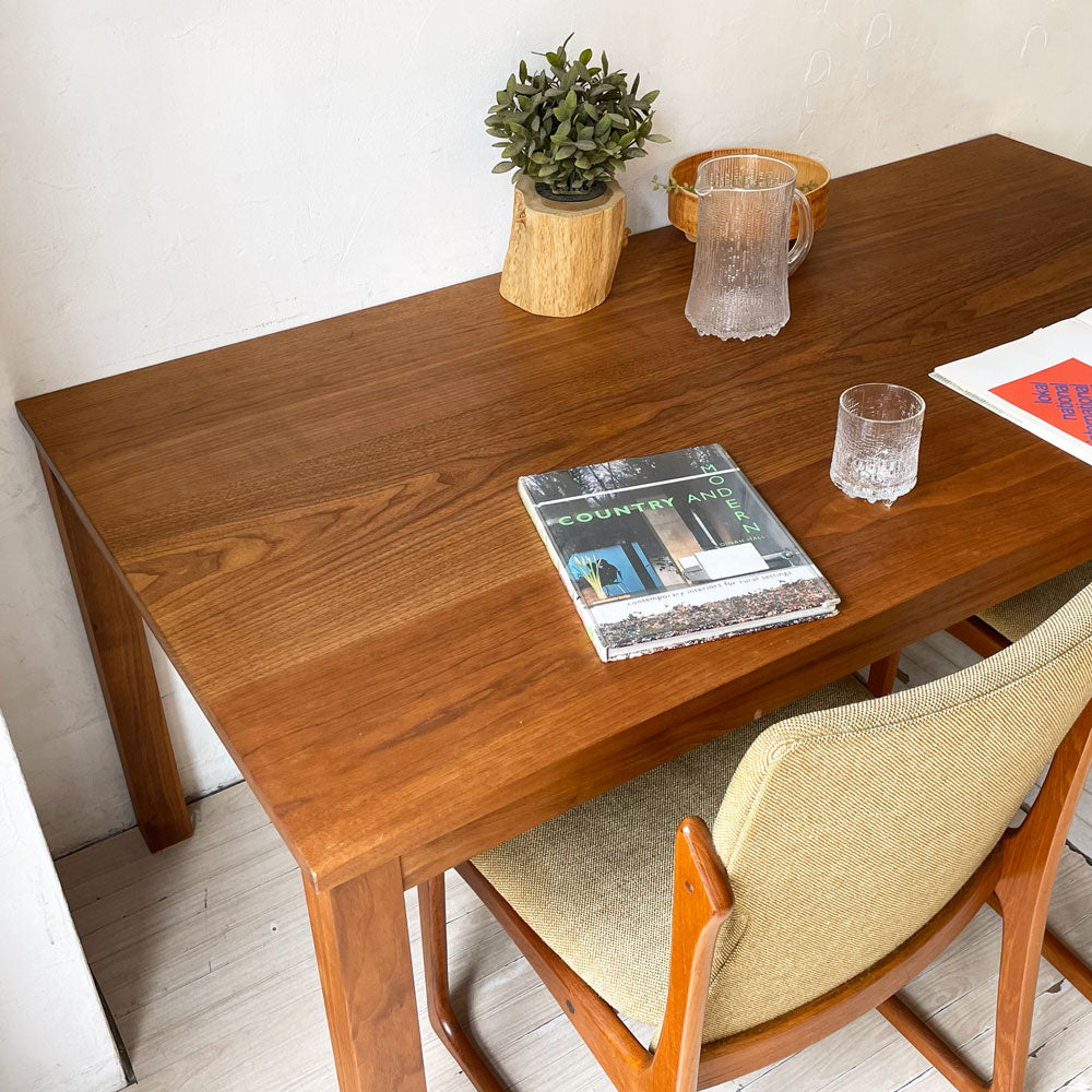 ウッドユウライクカンパニー WOOD YOU LIKE COMPANY ベイシック BASIC 24T I型 ダイニングテーブル ウォールナット材 神山公一～二枚目な一台～