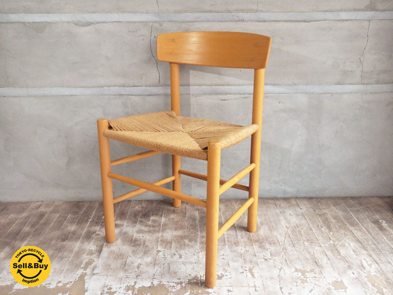 クヴィスト モブラー Kvist Mobler J39 シェーカーチェア ペーパーコード ビーチ材 現フレデリシア FREDERICIA デンマーク  中古品 買い取りしました。学芸大学店 出張買取もお任せ下さい。