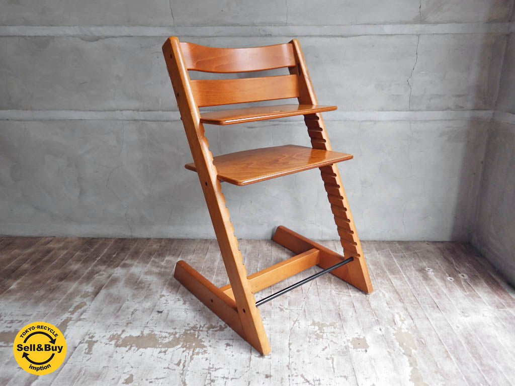 ストッケ STOKKE トリップトラップ TRIPP TRAPP 旧型 ベビーチェア チェリー 中古品 買い取りしました。学芸大学店 出張買取もお任せ下さい。