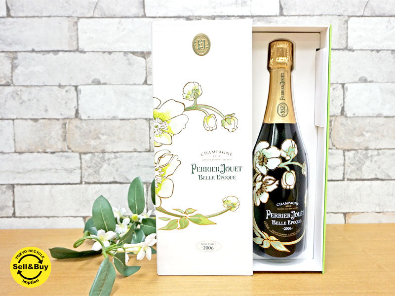 ペリエジュエ PERRIER-JOUET ベルエポック BELLE EPOQUE 2006年製 シャンパン 750ml 未開栓 箱付き　古酒、お酒を買取りしました。