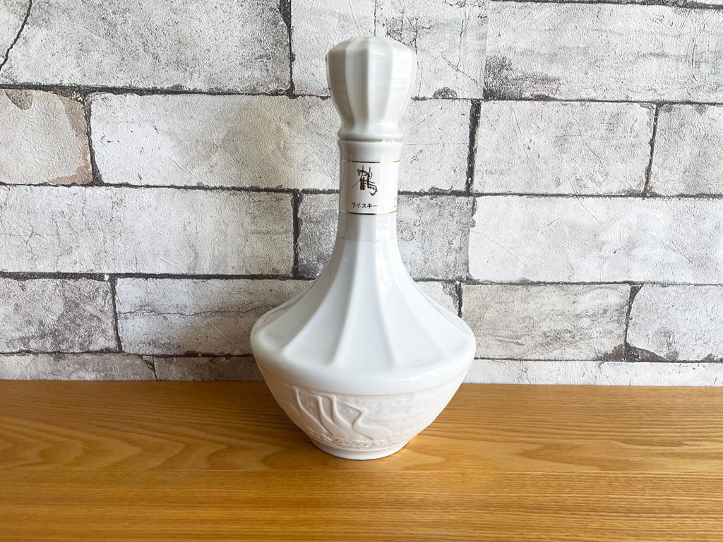ニッカ ウイスキー 鶴 THE NIKKA WHISKY 白びん 750ml 43％ ニッカウヰスキー Noritake   古酒、お酒を買取りしました。