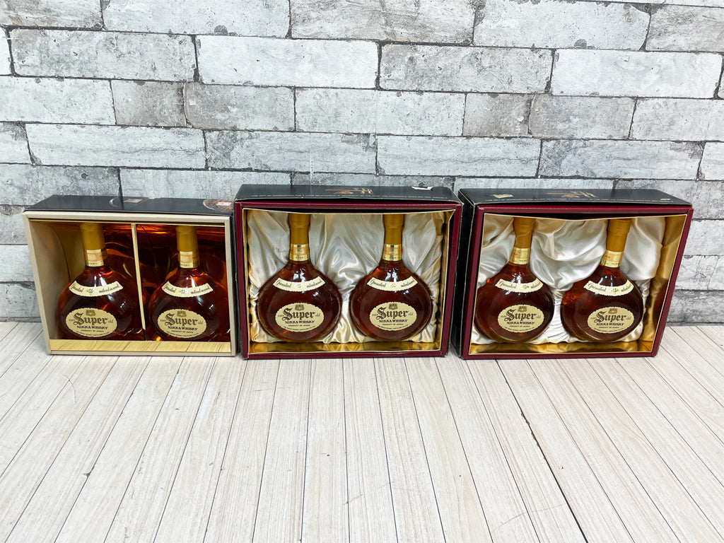 スーパー ニッカ ウイスキー Super NIKKA WHISKY レア オールド 6本セット 750ml 43％ 未開封    古酒、お酒を買取りしました。