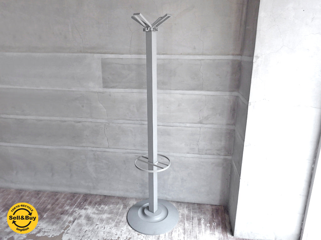 カルテル Kartell セグメンティ SEGMENTI 5160 コートハンガー coat hanger グレー  中古品 買い取りしました。学芸大学店 出張買取もお任せ下さい。