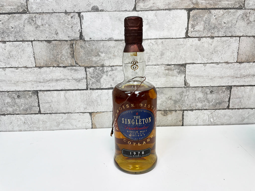 シングルトン Singleton ウイスキー パーティキュラー Particular 1978年 750ml 43％ 未開封  古酒、お酒を買取りしました。