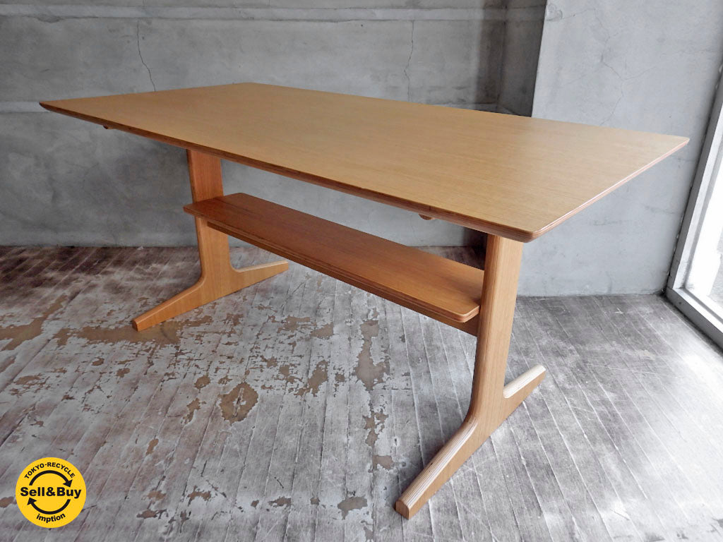 無印良品 MUJI リビングでもダイニングでも使える シリーズ ダイニングテーブル 幅130cm　中古品 買い取りしました。学芸大学店 出張買取もお任せ下さい。