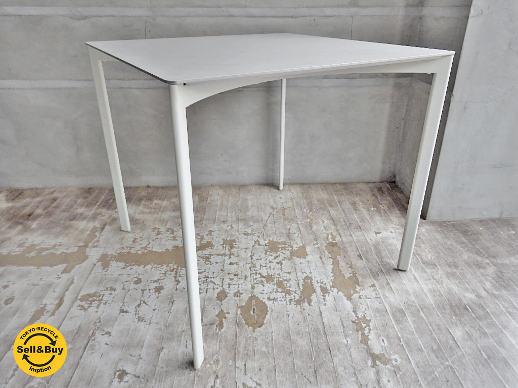 カッシーナ イクスシー CASSINA IXC. リトモ テーブル RITMO ホワイトメラミン ダイニングテーブル 　中古品 買い取りしました。学芸大学店 出張買取もお任せ下さい。