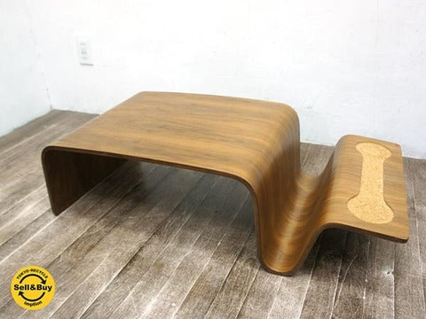 Offi オフィー overlap tray ローテーブル プライウッド	～日常のワンシーンもお洒落に演出～【買取と販売とレンタルのお店】
