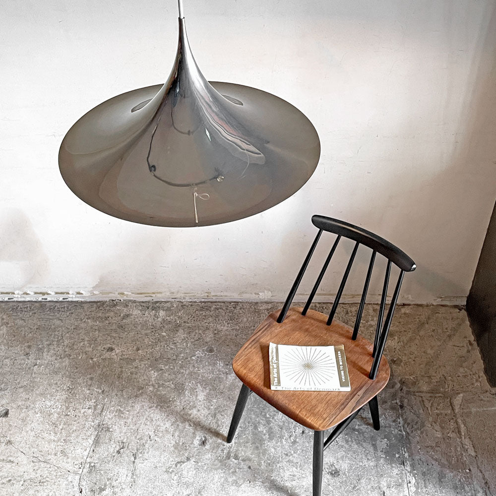 フォグ＆モーラップ フォグ＆モループ Fog＆Morup セミ Semi ペンダントライト シルバー Φ47cm デンマーク 北欧照明 ビンテージ ～空間を魅せる、北欧の名作照明～