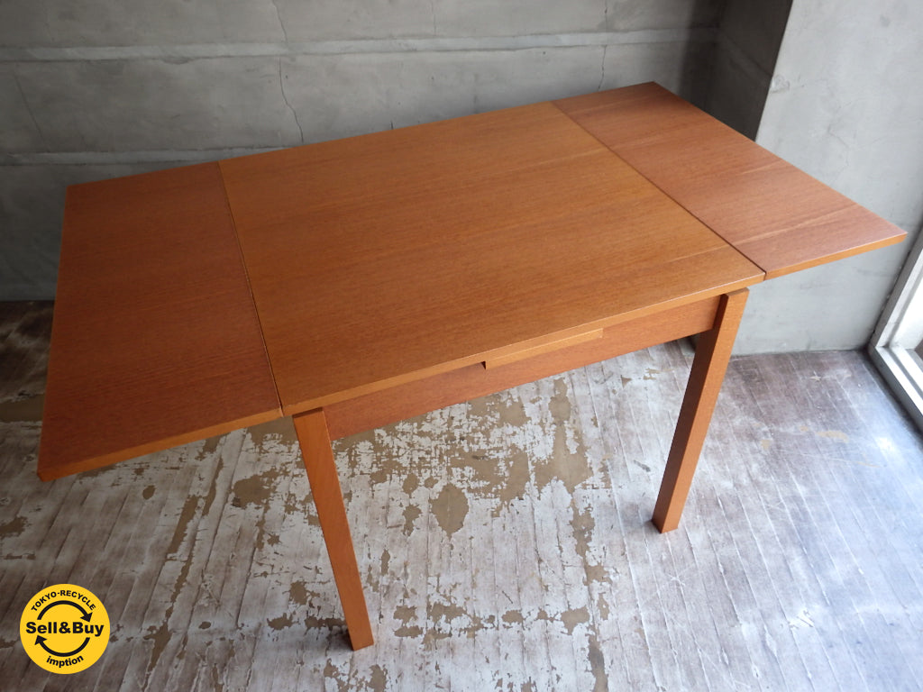 アクタス ACTUS エクステンション ダイニングテーブル 伸長式 デンマーク製　中古品 買い取りしました。学芸大学店 出張買取もお任せ下さい。