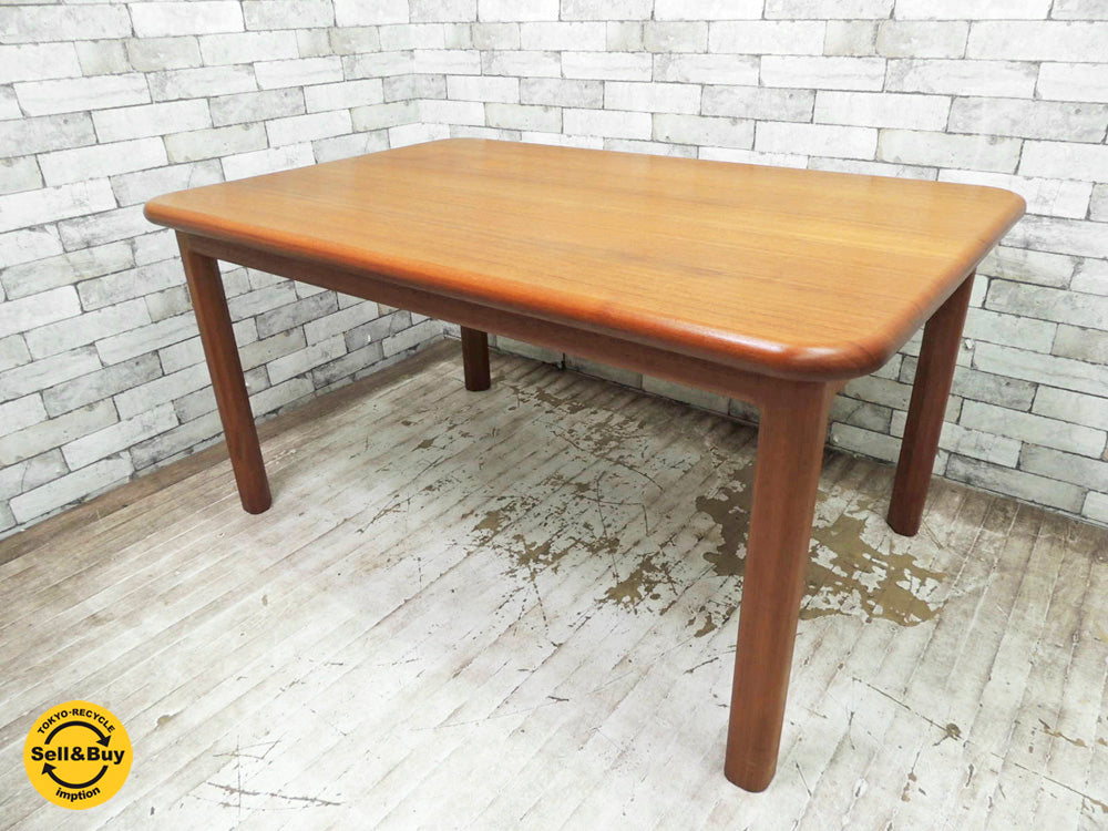 ジャパンビンテージ チーク無垢材 ダイニングテーブル 買い取りしました。