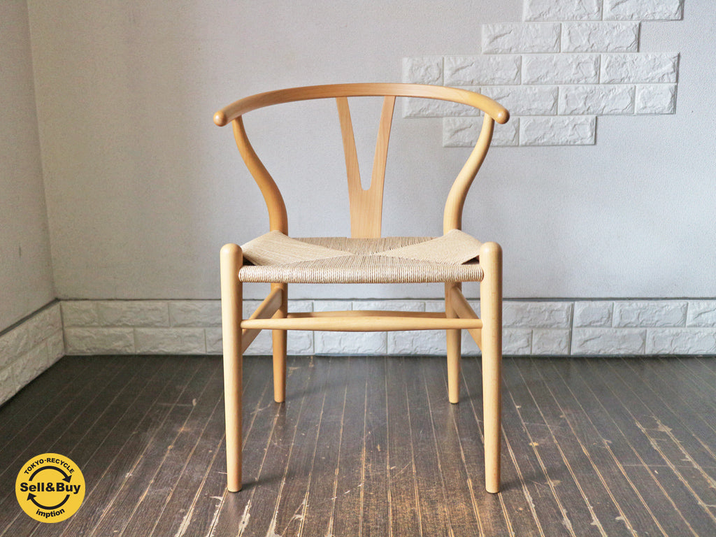 カールハンセン＆サン Carl Hansen & son Yチェア CH24 ハンス・J・ウェグナー Hans J. Wener ビーチ材 オイルフィニッシュ ウェグナー　中古品  買い取りしました。