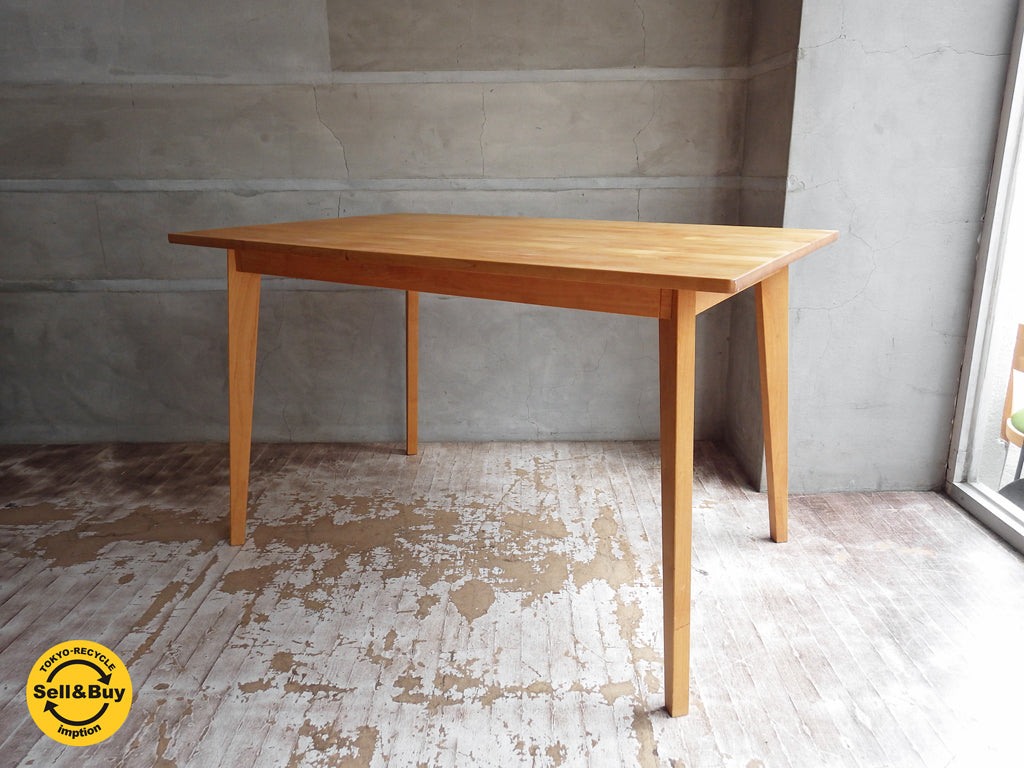 モモナチュラル Momo Natural ビボ VIBO ダイニングテーブル W120cm 中古品 買い取りしました。
