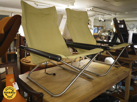 ニーチェアX 新居猛 NychairX オリーブグリーン ～入荷の度に即完売の人気のお品～【買取と販売とレンタルのお店】