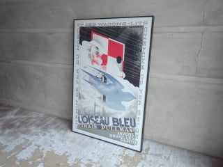 カッサンドル Cassandre ロアゾーブルー L'Oiseau Bleu リトグラフ リトポスター 1989年 アール・デコ Art Deco 中古品 買い取りしました。