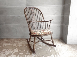 アーコール Ercol オリジナルズシリーズ Originals 912 チェアメイカーズ スワンバック ロッキングチェア コロニアル ウィンザーチェア 中古品 買い取りしました。