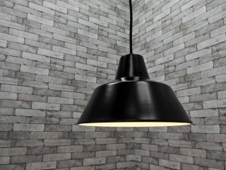 メイド バイ ハンド MADE BY HAND ザ ・ ワークショップ ランプ THE WORKSHOP LAMP ペンダントライト M ブラック デンマーク 箱付  中古品 買い取りしました。